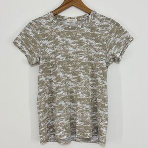 Rag & Bone Women's Camo Crewneck T-Shirt Size Small